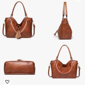 Purse crossbody bags for women handbags leather hobo bags shoulder bag